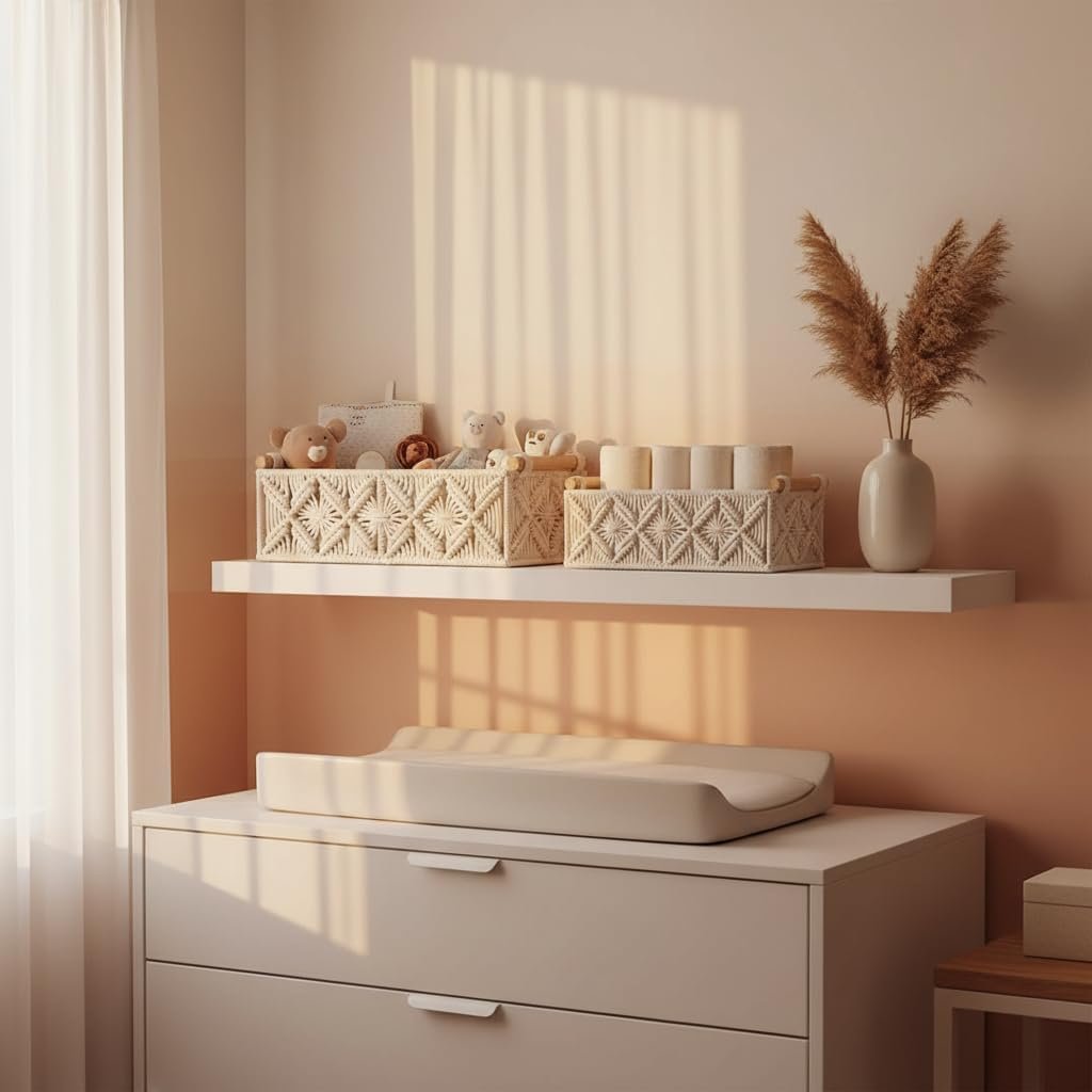 Woven Toilet Paper Storage Basket Image 2